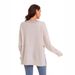 Autumn/Winter Loose-Fitting V-Neck Sweater For Fashionable Casual Women's Wear_ecoleips.com
