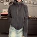 Korean-style High-end Zip-up Hooded Sweatshirt For Women, 2025 New Autumn And Winter Thickened Warm Versatile Knitted_ecoleips.com
