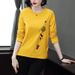 Long-Sleeved T-Shirt For Women, Suitable For Both Spring And Autumn; Can Be Worn Underneath As A Base Layer Or As A Stan_ecoleips.com