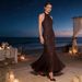 Elegant Long Fishtail Sequined Dress Sexy Banquet Party Women's Clothing_ecoleips.com