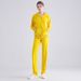 Cross-Border Hot Sale Li Hanton Fashion Casual Velvet Long Sleeve Women's Sports Suit European And American_ecoleips.com