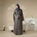 2025 New Spring Summer Long Women Muslim Clothing Fashion Elegant Cover Up Dress Two Piece Set_ecoleips.com