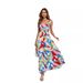2026 New Summer Sexy Hot Girl Strap Print Waist-Cinching Dress For Women On Cross-Border Foreign Trade_ecoleips.com