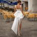 Mini Dresses Satin Mini Dress Slim Fit Bride Bridesmaid Birthday Party Short Skirt Dress_ecoleips.com