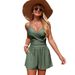 Women's Clothing One Piece Swimsuit For Women Conservative Flat Legged Anti Exposure With Pockets European American Style Sports Swimwear_ecoleips.com