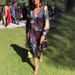 Women's Clothing Printed Contrast Color Deep V Long Sleeve Dress Women's Clothing_ecoleips.com