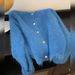 Women's Mohair Blend Knit Cardigan Sweater Soft Oversized Round Neck Open Front Loose Fit Vintage Boho Chic Fall Winter Casual Outerwear_ecoleips.com
