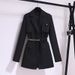 Spring And Autumn Windbreaker Women's New Top Korean Style Chic Coffee Colored Small Suit Jacket For Women Spring And Autumn High-end Suit For Women_ecoleips.com