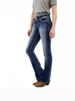 Women's Clothing Slim Fit Washed Embroidery Sweet Curve Jeans Women_ecoleips.com