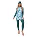 Women's Clothing Swimsuit Long-sleeved Pants Sunscreen Beach Swimsuit Slim Three-piece Swimsuit_ecoleips.com