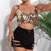 Women's Clothing Sexy Sequin Spaghetti Strap Top Shimmering Party Vest For Nightclub Evening Wear_ecoleips.com