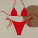 Women's Clothing Bikini Sexy Solid Color Swimsuit Female Swimsuit_ecoleips.com
