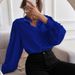 Aria Basics Aria Basics 2025 Spring European And American Foreign Trade New Elegant Solid Color Turn-Down Collar Long Sleeve Single-Breasted_ecoleips.com