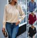 2023 Autumn/Winter New Cross-Border European And American Pullover Women's Clothing . Elegant Long-Sleeve Lace_ecoleips.com