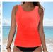 Women's Clothing Solid Color Split Swimsuit Solid Color Sexy Bikini Beach Hot Spring Swimsuit Single Top_ecoleips.com