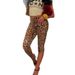 2025s 51664 Trendy Sequin Style Women's Fashion New Leopard Print Stretch Hot Pants Elastic Waist Casual Shorts Women_ecoleips.com