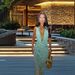 Women's Clothing Sleeveless Halter Neck Dress Sequin Beaded V Neck Open Back Long Dress_ecoleips.com