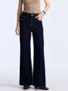 Siyuan Four-way Stretch Design Washed Straight Flared 25 Autumn New Slim-fit Skinny Jeans 9377_ecoleips.com