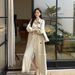 ng2510292 LS Casual Fashion Elegant Long Trench Coat Guangzhou Thirteen Lines 2026 Early Spring New Women's Clothing 23002 #_ecoleips.com
