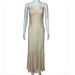 Women's French Chic Halter Lace Ruched Maxi Dress – Sweet Sexy Resort Gown For Spring Summer 2026_ecoleips.com
