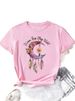 Euroean And American Cross-border Foreign Trade Women's Clothing, Dreamcatcher Rint Round-neck Short-sleeve T-shirt_ecoleips.com