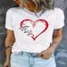 Cross-border In-stock European And American New Printed T-shirt, Round Neck, Loose Fit, Plus Size, Short-sleeved_ecoleips.com