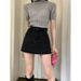 Women's Clothing Design Denim Skirt Female Spring And Autumn New Black All Match High Waist A Line Hip Skirt_ecoleips.com