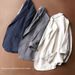 Southeast Asian Cross-border Spring And Autumn Plus-size Loose-fitting Casual Slim-fit One-button Blazer Cotton-linen_ecoleips.com