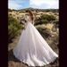 Women's Clothing Long Sleeved One Shoulder Bridal Wedding Dress Dress Long Skirt_ecoleips.com