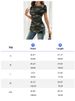 Camouflage Printed Round Neck Casual Short Sleeved T-shirt, Simple And Casual, Suitable For Daily Outdoor Vacations In Spring An_ecoleips.com