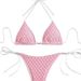 Women's Clothing Pure Desire Style Sexy Lace Swimsuit Female Ins High End Split Swimsuit_ecoleips.com
