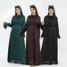 Soft Waist Tie Two Wear Dress European And American Elegant Satin Long Skirt_ecoleips.com