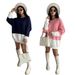 Aria Basics Aria Basics M4006 European American Cross-border Women's Clothing, New Autumn Winter Simple And Fresh Letter Print Knitted Sweater,_ecoleips.com