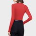 . European And American Cross-Border 2023 Autumn Women's New Solid Color Round Neck Slim Fit Base Shirt Long Sleeve_ecoleips.com