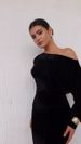 Women's Velvet Long Sleeved Bodycon Dress Elegant Slimming Cross Border European American Style Autumn/Winter Fashionable Sexy_ecoleips.com