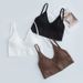 Women's Clothing Seamless Tube Top For Girls With Chest Pads And No Steel Ring Vest Underwear Suspenders With Big U Back Bra For Ladies_ecoleips.com