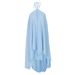 Summer New Style Women's Dress Pure Delicate Backless Low Cut Tie Waist Mesh Breathable Loose Fitting Spaghetti Strap_ecoleips.com