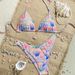 Women's Clothing Shell Print Lace-Up Bikini Set –Sleek Lines, Confident Silhouette Sexy & Fresh Two-Piece Swimwear For Women_ecoleips.com