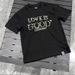 New Early Spring 2026 Light Luxury Niche Solid Color Men's Embroidered Sequin Short-sleeve T-shirt, Round Neck, Slim_ecoleips.com