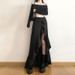 2025 Spring New Irregular Split Midi Plus Size High Waist Slimming Commuter Versatile Long Skirt For Women_ecoleips.com