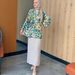 Middle Eastern Arab Women's Printed Long Sleeved Shirt Cardigan Casual Kimono Coat Fashion Muslim Clothing_ecoleips.com