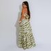 European And American Style Women's Long Printed Suspender Dress Sexy Strappy Design Factory Wholesale Amazon Fashion_ecoleips.com