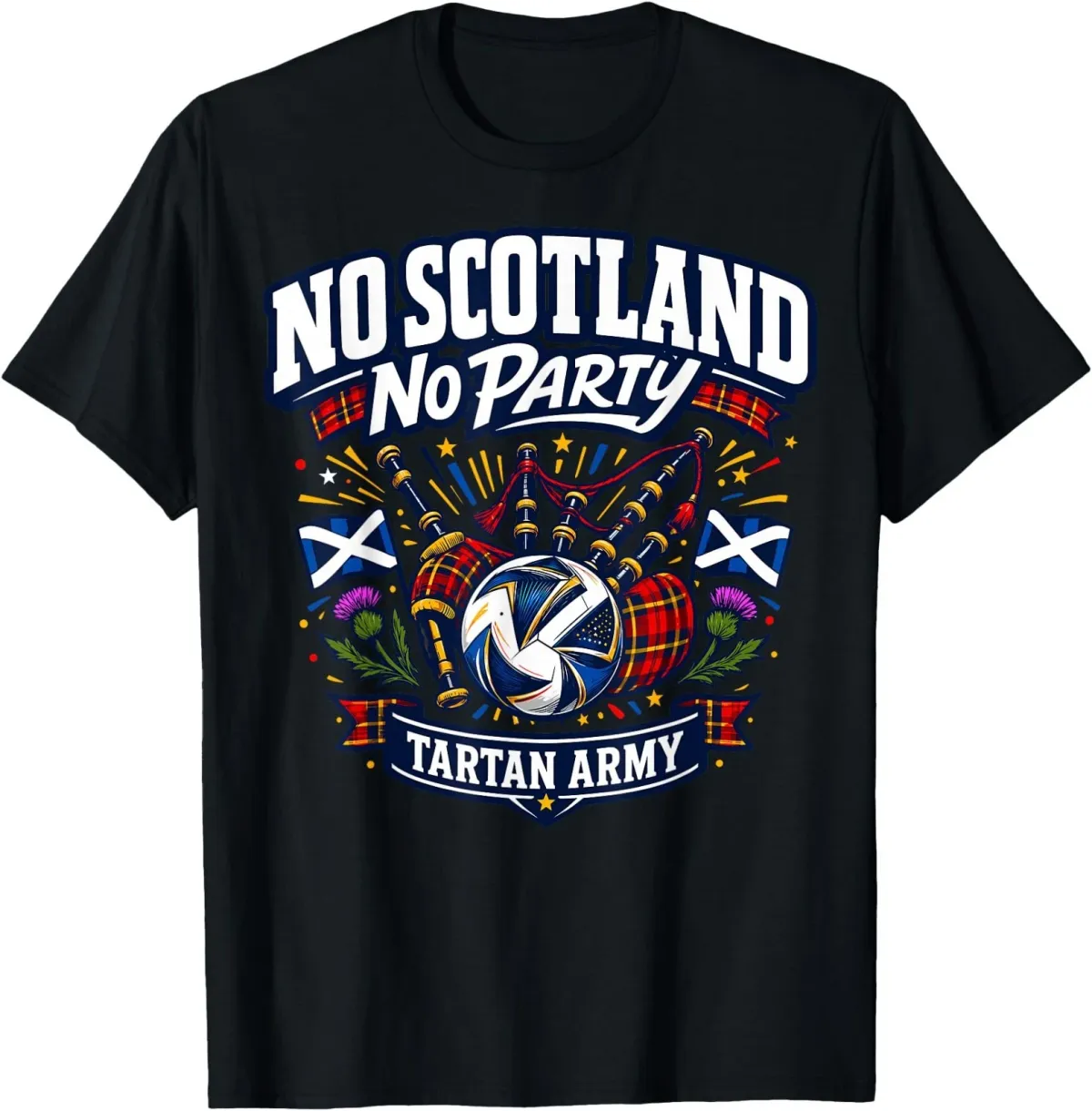 Women's T-Shirts Scotland No Party Official T-Shirt_ecoleips.com