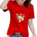 Summer European And American Cross-border Foreign Trade Wholesale T-shirts, Round-neck Casual Plus-size Loose_ecoleips.com