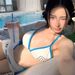 Women's Summer Bikini Swimsuit Letter Print Halter Neck High Waist Strappy Two Piece Hot Girl Set_ecoleips.com