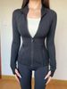 Women's Sportswear Gold Zipper Series Yoga Wear Women's Jacket Breathable Sports Top Long Sleeve Fitness Wear Coat_ecoleips.com