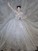 Haute Couture Wedding Dress 2025 New Style Long Sleeved Main Dress with Long Train for Brides Luxury Elegant Gown_ecoleips.com