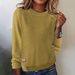 2026shein Cross-border European American Independent Site Autumn And Winter New Round Neck Long Sleeve_ecoleips.com