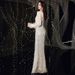 Women's Elegant Evening Gown With Sequins New Style Long Birthday Dress For Hostess Runway Foreign Trade Spring_ecoleips.com