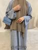 Women's Clothing Closed Robe Women Dress Islamic Clothing Plain Dubai Robe_ecoleips.com